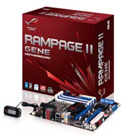 ASUS Announces The ROG Rampage 2 GENE micro ATX Motherboard
