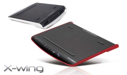 GlacialTech launches X-Wing Laptop Cooling Pad