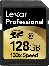Lexar Media Introduces the First 128GB SDXC Memory Card