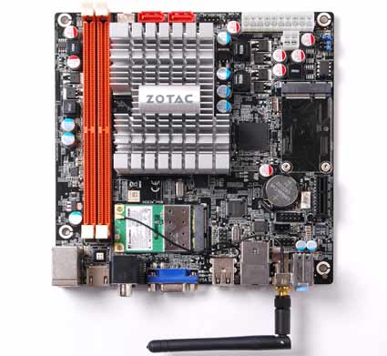 Zotac NM10-ITX WiFi and NM10-DTX WiFi Motherboards Announced