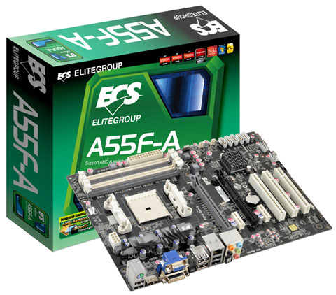 ECS A55F-A Motherboard ECS A55F-A Motherboard