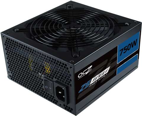 OCZ ZS Series 750W Power Supply OCZ ZS Series 750W Power Supply