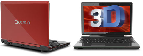 Toshiba Qosmio F755 3D Becomes World’s First Glasses-Free 3D Laptop