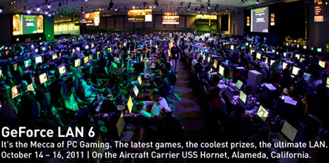 NVIDIA GeForce LAN 6 Coming October 14-16, 2011 in California