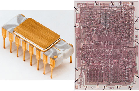 Intel 4004 microprocessor