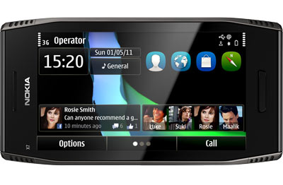Nokia E6 and X7 Smartphones Announced – X7 For Mobile Gamers