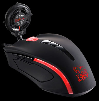 Thermaltake Makes Gaming Mouse With Detachable Fan