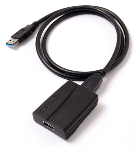 ZOTAC USB 3.0 to HDMI Adaptor ZOTAC USB 3.0 to HDMI Adaptor