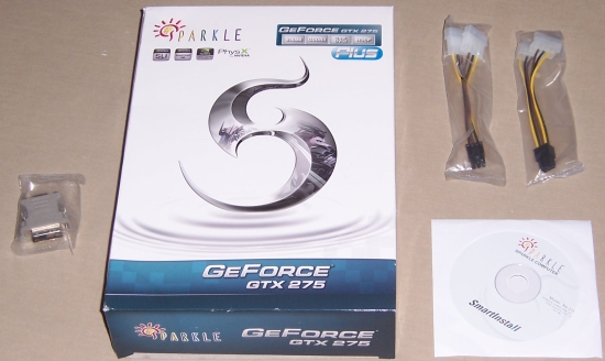 Sparkle GeForce GTX 275 Video Card Bundle