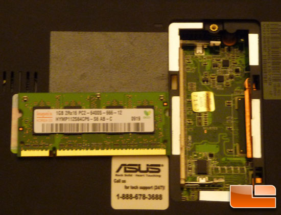 ASUS Eee PC 1005HA Seashell Memory