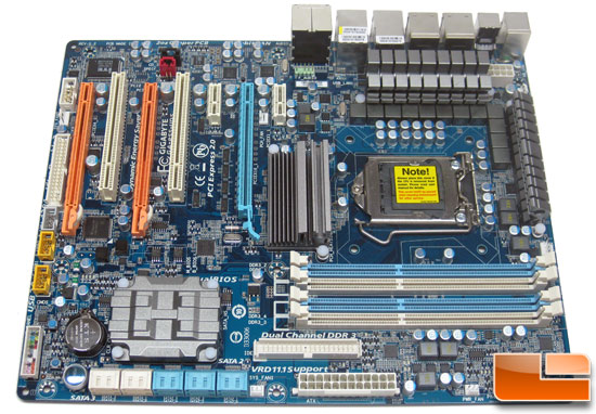 Gigabyte GA-P55-UD5 Motherboard Preview