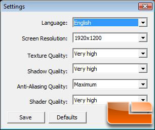 Velvet Assassin Chart PC Game Settings