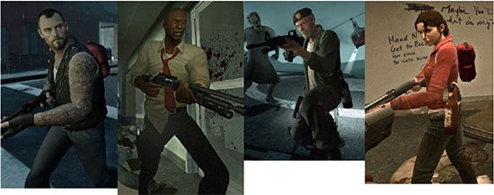 Left 4 Dead Characters