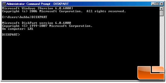 Install Windows 7 from a USB Key Vista drive prep step 6