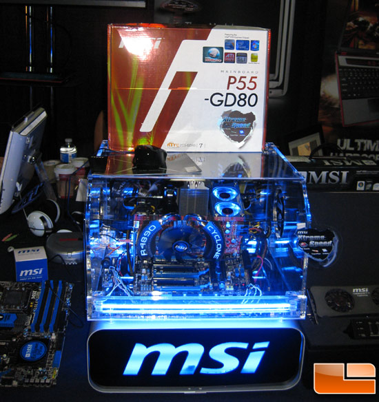 MSI Quakecon 2009 Booth