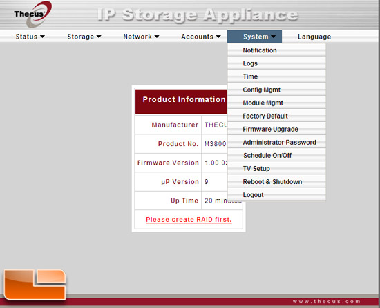 M3800 RAID 5 Configuration