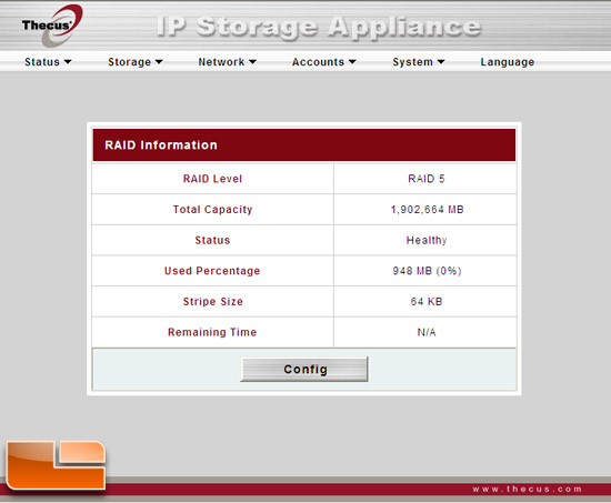 M3800 RAID 5 Configuration