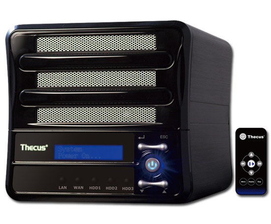 Thecus M3800 NAS Stream Box – Total Media Storage