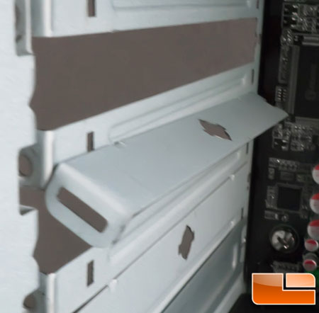 AeroCool Vx-E - Inside View Expansion Slots
