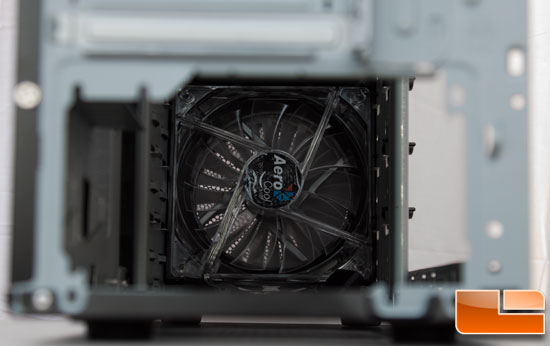 AeroCool Vx-E - Rear Perspective View of Front Fan