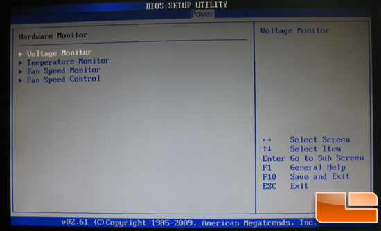 Asus Crosshair III Formula BIOS Monitor