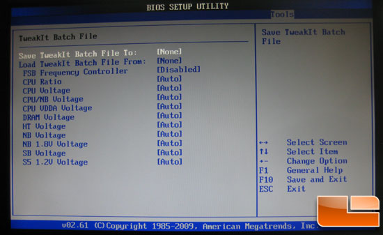 Asus Crosshair III Formula TweakIT Profile