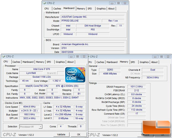 Intel Core i7 870 Retail CPU Overclocking