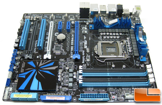 ASUS P7P55D Deluxe motherboard