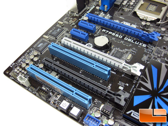 ASUS P7P55D Deluxe motherboard