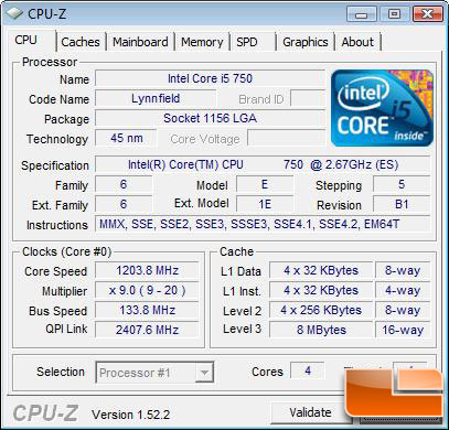 Intel Core i5-750 Lynnfield Processor