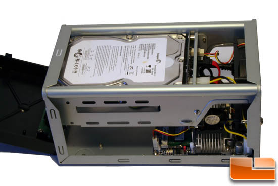 The ARTiGO A2000 with an installed Hard Drive