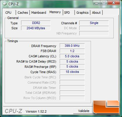 CPU-Z Memory