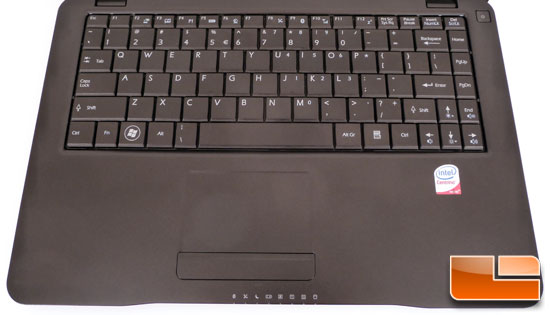 MSI X-Slim Keyboard Layout