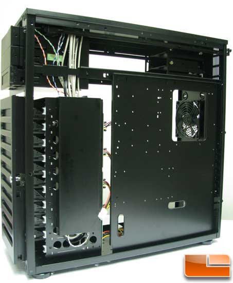 back side of the ABS Tigas motherboard tray