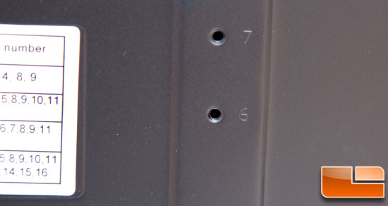 Maelstrom Case  Motherboard Holes