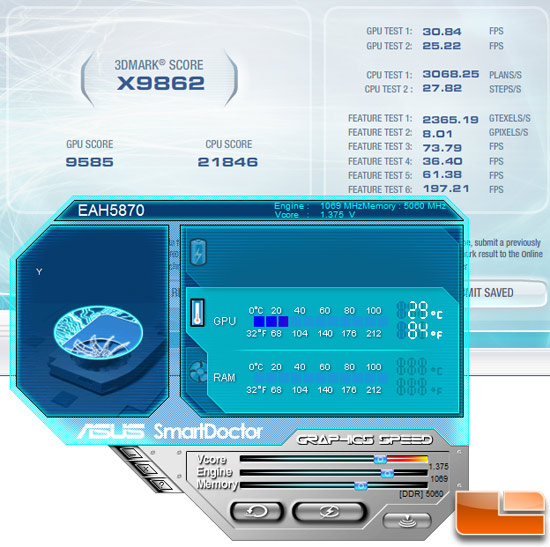 ATI Radeon HD 5870 OC Video Card Overclocking