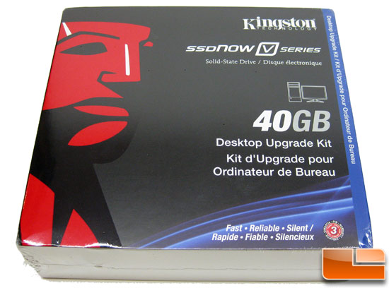 Two Kingston 40GB V Series Boot Drive SSDs in RAID 0