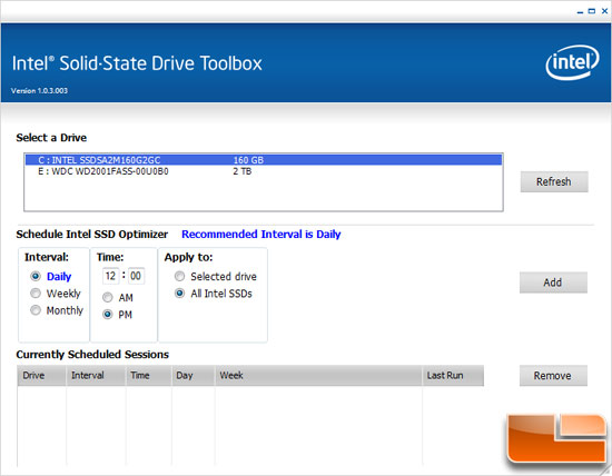 Intel SSD Toolbox