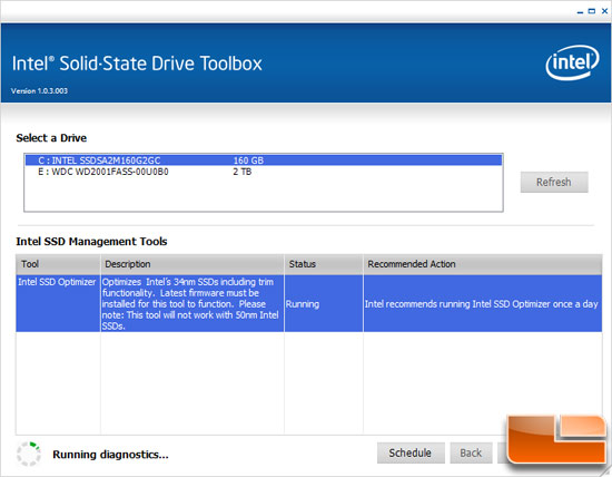 Intel SSD Toolbox