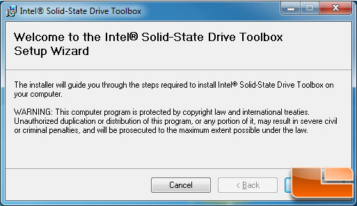 Intel SSD Toolbox and Optimizer