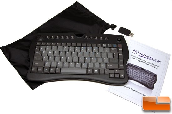 VidaBox ACC-KBLTB HTPC Wireless Keyboard bundle VidaBox ACC-KBLTB HTPC Wireless Keyboard bundle