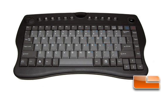 VidaBox ACC-KBLTB HTPC Wireless Keyboard Front