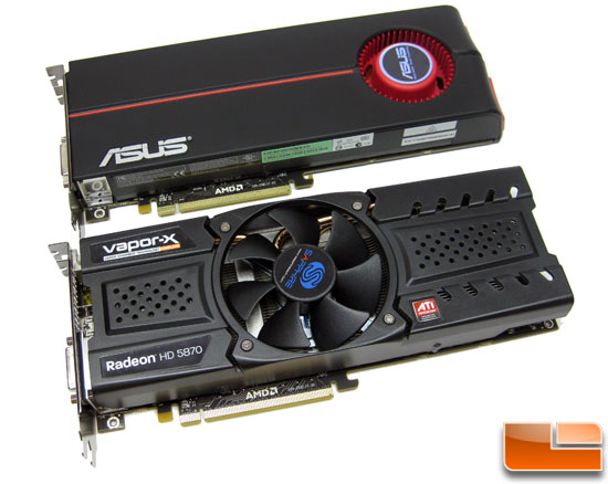 Sapphire Radeon HD 5870 Vapor-X Video Card Front