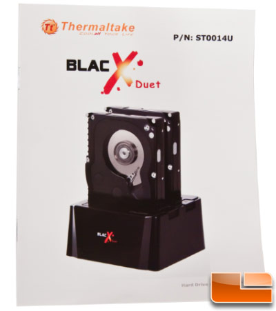 Thermaltake Blacx Duet Dock - Manual