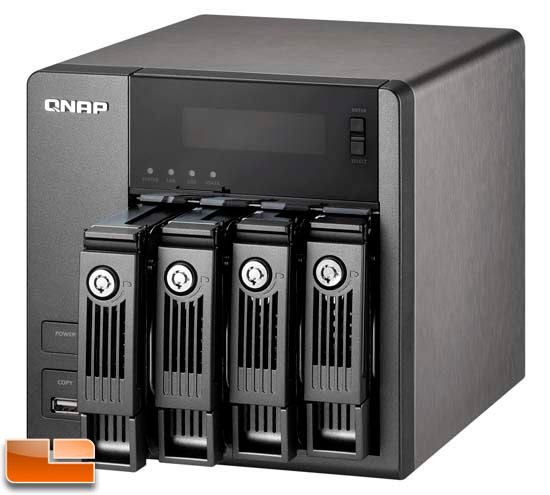 QNAP TS-419P Drives