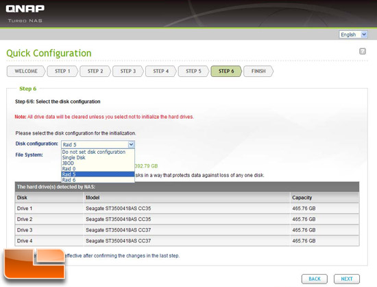 QNAP TS419P Setup