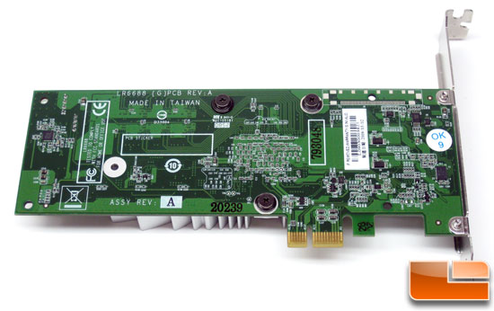 Leadtek PxVC1100 MPEG-2/H.264 Transcoding Card Back