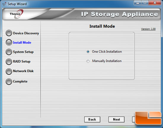 Thecus N0204 miniNAS Setup Guide