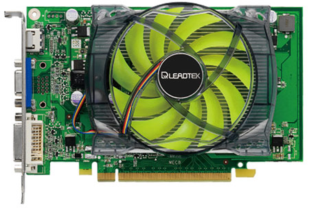 Leadtek Winfast GeForce GT 240 Reference Card