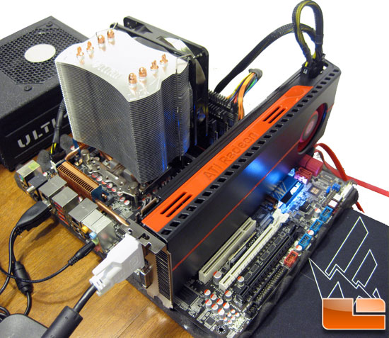 The EVGA GeForce GT 220 SSC DDR3 Test System